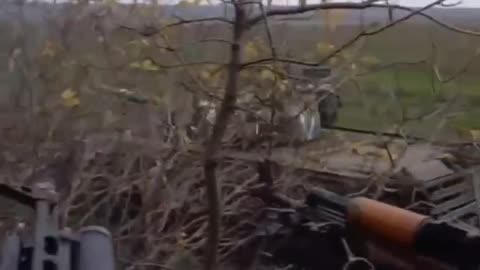 Marines of the 155th Brigade advancing to storm Pavlovka