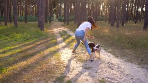 My pet spend with me wonderful time