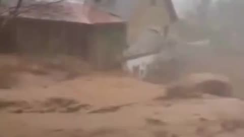 Massive debris flow traveling at lightning speed in eastern TN