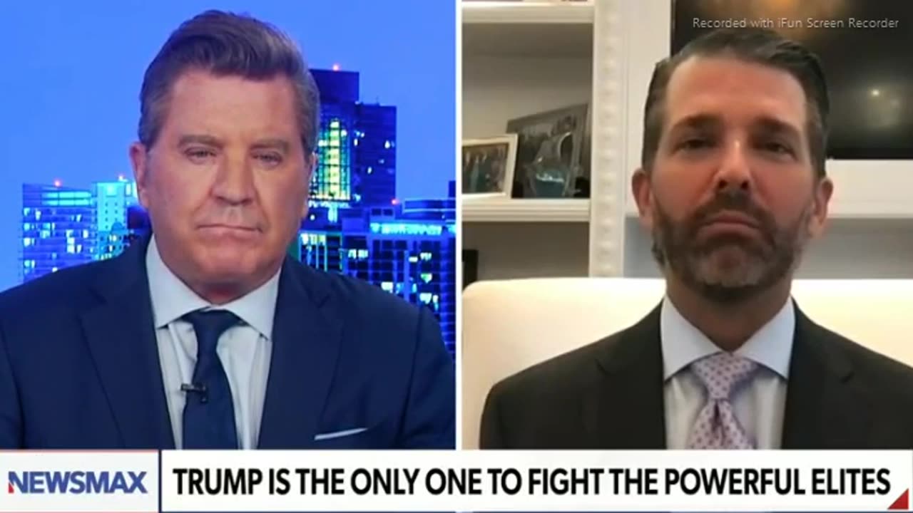 TRUMP JR. COMMENTS ON JACK SMITH WANTING ALL NAMES THAT VISITED TRUMP TWEETS - MORE TERRORIZING & TORTURE 5 mins.