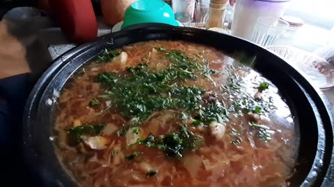 Настоящий русский борщ в печи