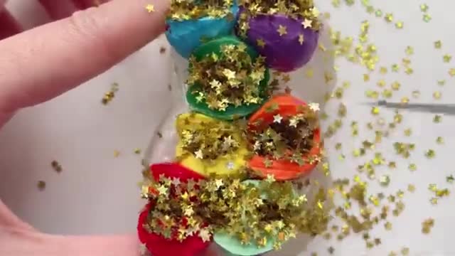 Tapeball cutting satisfying asmr - Gummy Bears