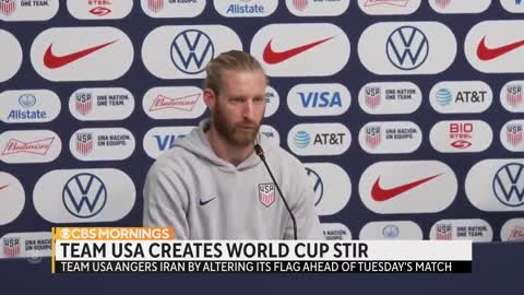 U.S. Soccer angers Iran by altering Iranian flag in social media posts ahead of World Cup match
