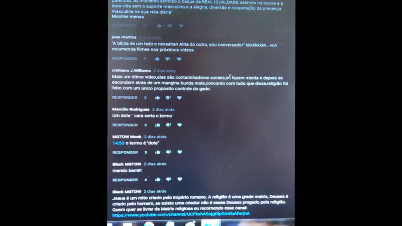 Von Baster - Resposta aos Comentários 1