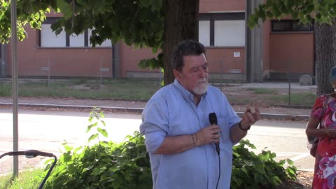 Vito Totire a Ravenna 18 luglio 2023