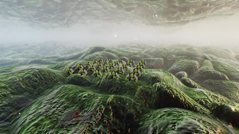 VR Chat- army of Shreks.