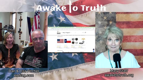 Eagle Mountain Flag - Awake To Truth