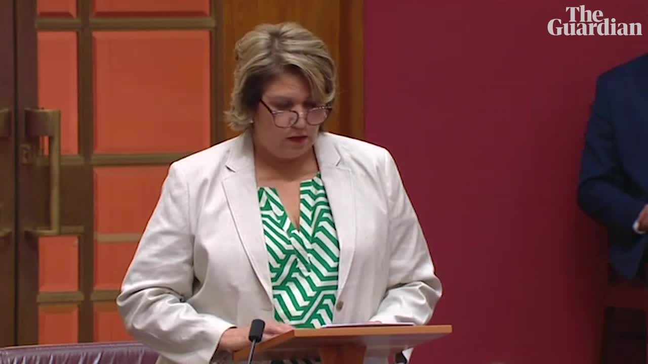 Kerrynne Liddle gives first speech: 'I get angry when others seek to define me by race'
