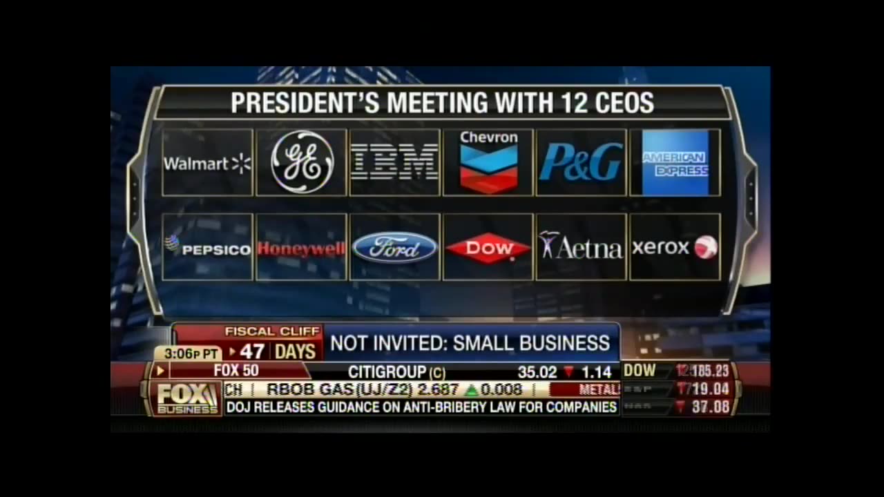 41 Lloyd Chapman on the Willis Report - Fox Business 11-14-2012