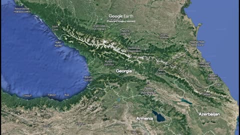 "Georgia 🌍 Expedition: Google Earth Zoom Across 69,700km! #ExploreGeorgia"