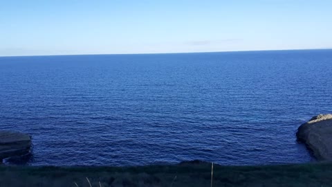 Amazing front view of Sardinia stunning sea