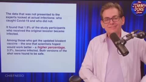 Jimmy Dore Reacts to Moderna Hiding Negative Efficacy Data From the FDA