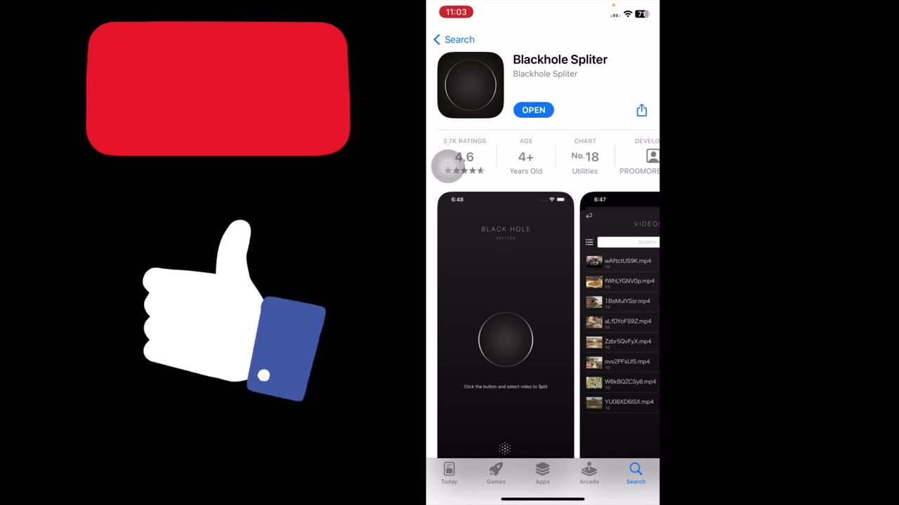 How to download a video in iphone
