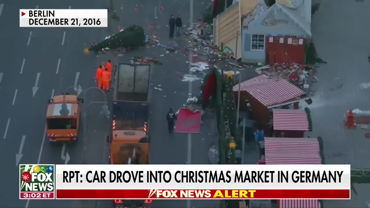 Breaking: Germany Christmas market erupts into chaos after car plows into crowd