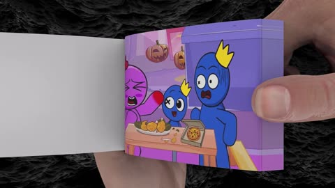 🍀🍀RAINBOW FRIENDS BLUE and PINK Flipbook 🍀🍀