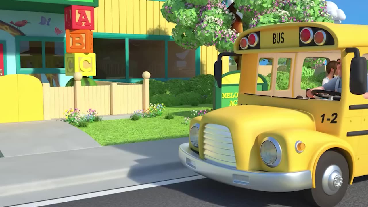 Wheels on the Bus #Shorts | CoComelon Nursery Rhymes and Kids Songs