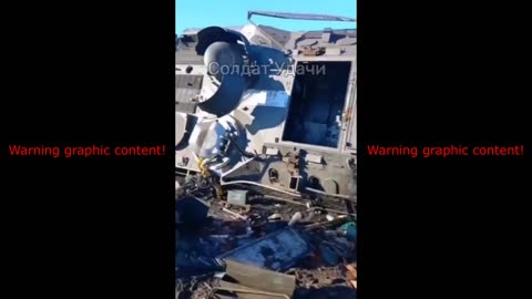 Bakhmut: Destroyed Dutch YPR-765(version of US M-113)and BMP of the Ukrainian army
