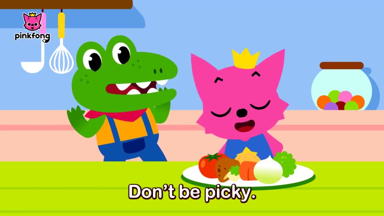 A Healthy Meal | Healthy Eating Song | Healthy Habits | Pinkfong Songs for Children