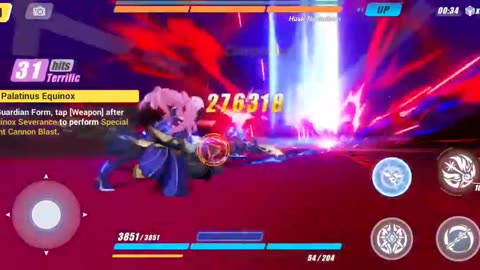 Honkai Impact 3rd - Palatinus Equinox PRI-ARM Tutorial Gameplay