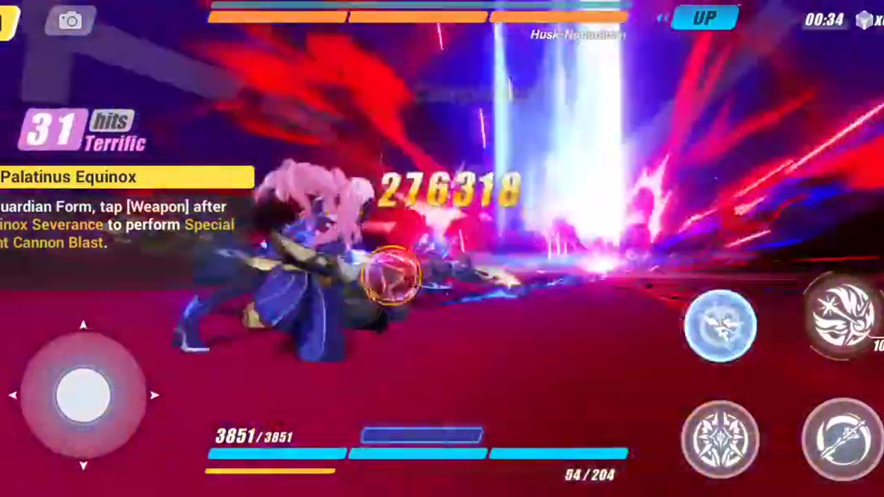 Honkai Impact 3rd - Palatinus Equinox PRI-ARM Tutorial Gameplay