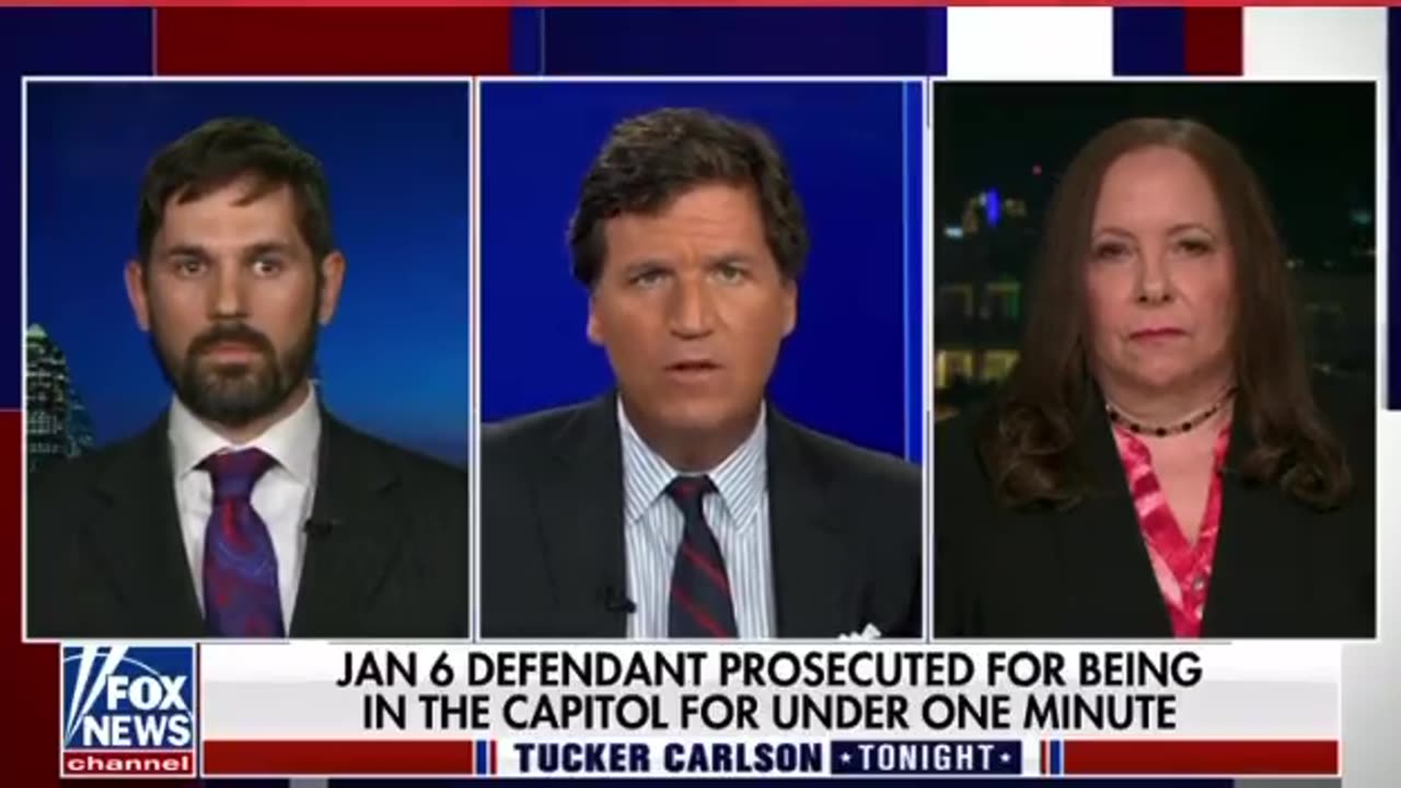 Tucker drops bombshell J6 footage that IMPLODES case against defendant