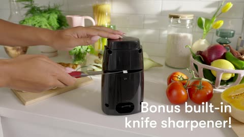 BELLA Electric Can Opener and Knife Sharpener