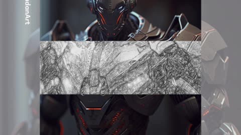Art, Robot, created by Nima