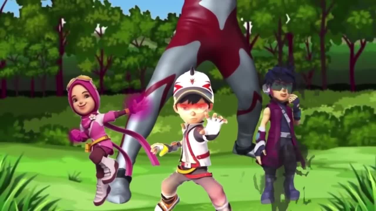 Ultraman Ribut dan Boboiboy Solar Kalah