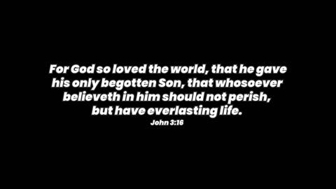 Jesus loves you!