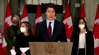 Canada imposing 'further, severe' sanctions on Russia -Trudeau