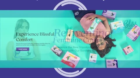 Bliss Natural Website UI UX Design