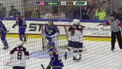 2017 Four Nations Cup_ USA-Sweden Highlights_2
