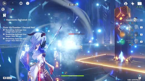 V3.2 Abyss Floor 10 Nilou and Ganyu [Showcase]