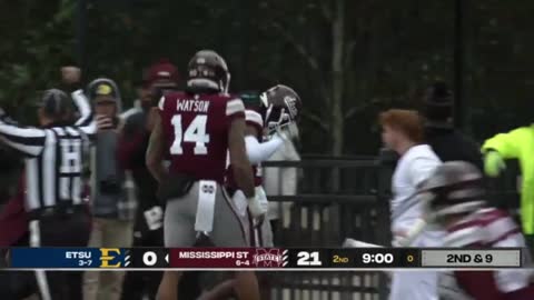 Miss State DB Emmanuel Forbes breaks FBS pick six record on wild play