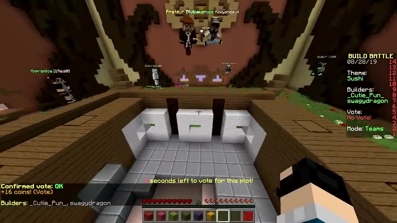 OUR BEST BUILD EVER (Minecraft Build Battle)