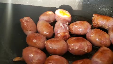 Chorizo for breakfast