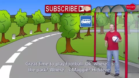 Wow!English-Football at the park 3