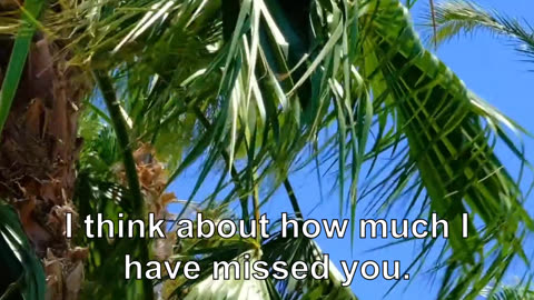 I think about that, too. I think about how much I have missed you. I want to die. But you do no...