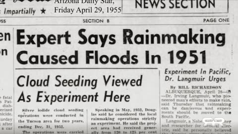 US Government & D.O.D. Creating/Steering Hurricanes Since 1947