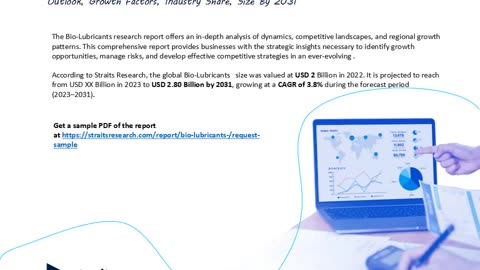 Global Bio-Lubricants Overview : Size, Share, and Future Trends Forecast