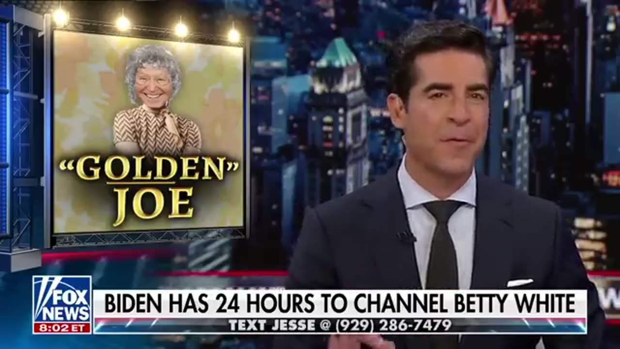 Jesse Watters- Biden's debate prep has 'leaked into the media' Fox News