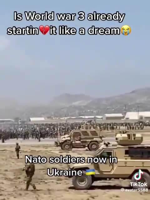 NATO soldiers now in Ukraine.