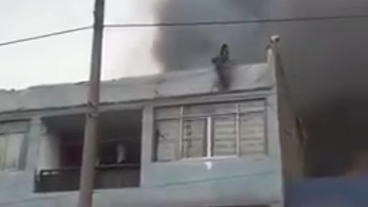 PERU: HOMELESS MAN SAVES DOG FROM FIRE - HE SAVES ALL 25 ANIMALS LIVING IN A SHELTER