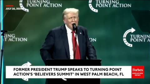 TRUMP: "I am NOT a Christian" He said it, not me.