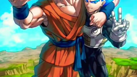 Vegeta save Goku #anime #dbz #dbs #rumble