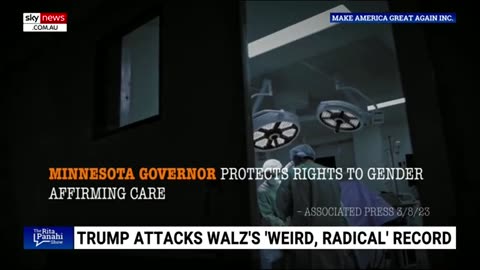 New Donald Trump ad attacks Tim Walz’s ‘weird’ record