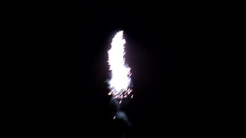 silver razzle comet at night