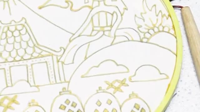 Proses buat batik tulisan tangan