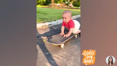 Top cute baby