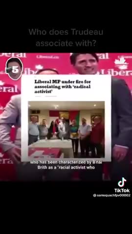 Justin Trudeau associates with known criminals and pedophiles!